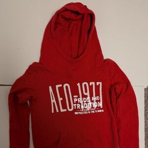American Eagle mens fleece hoodie size small